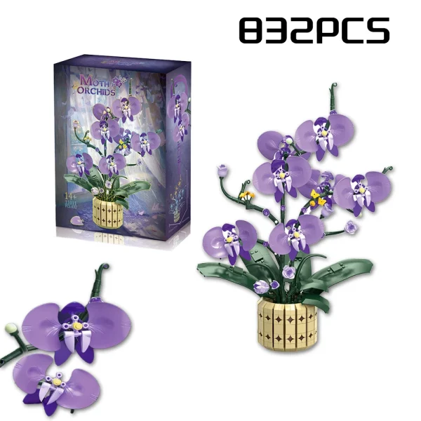Eternal Orchid DIY Block Vase