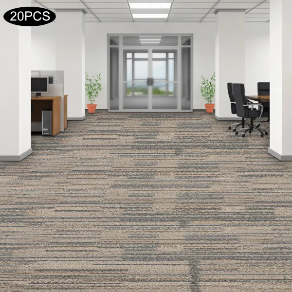 20PCS Adhesive Carpet Tiles 20×20"